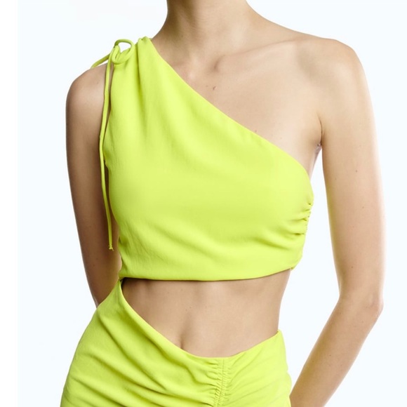 Zara Draped Asymmetrical Dress - Picture 5 of 5